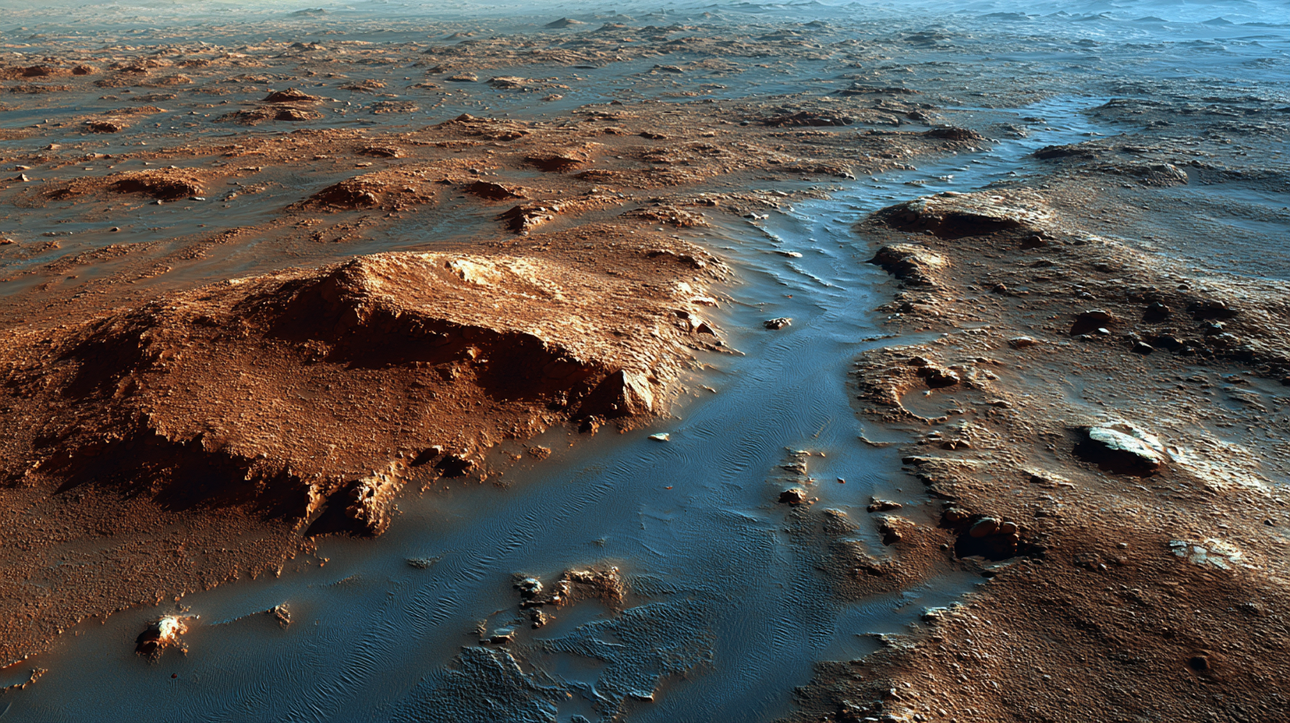 Planet Mars Rivers MLQ.ai | AI for investors